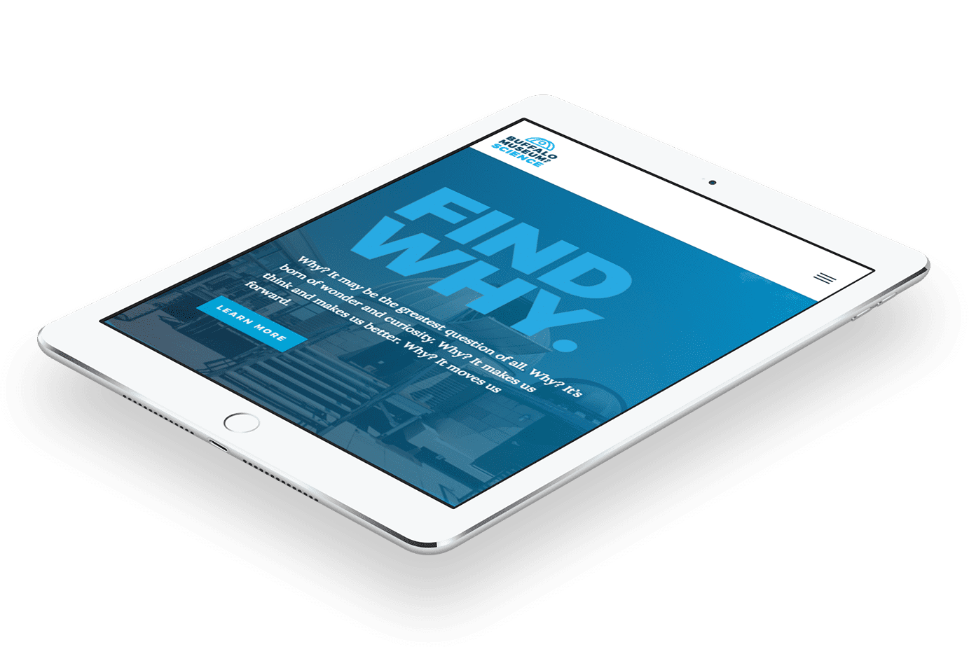 Buffalo Museum of Science responsive web design