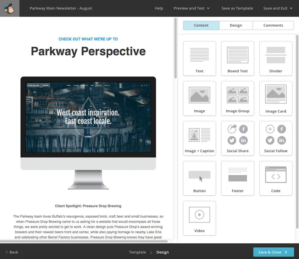 Tell a story in your MailChimp campaigns and automations