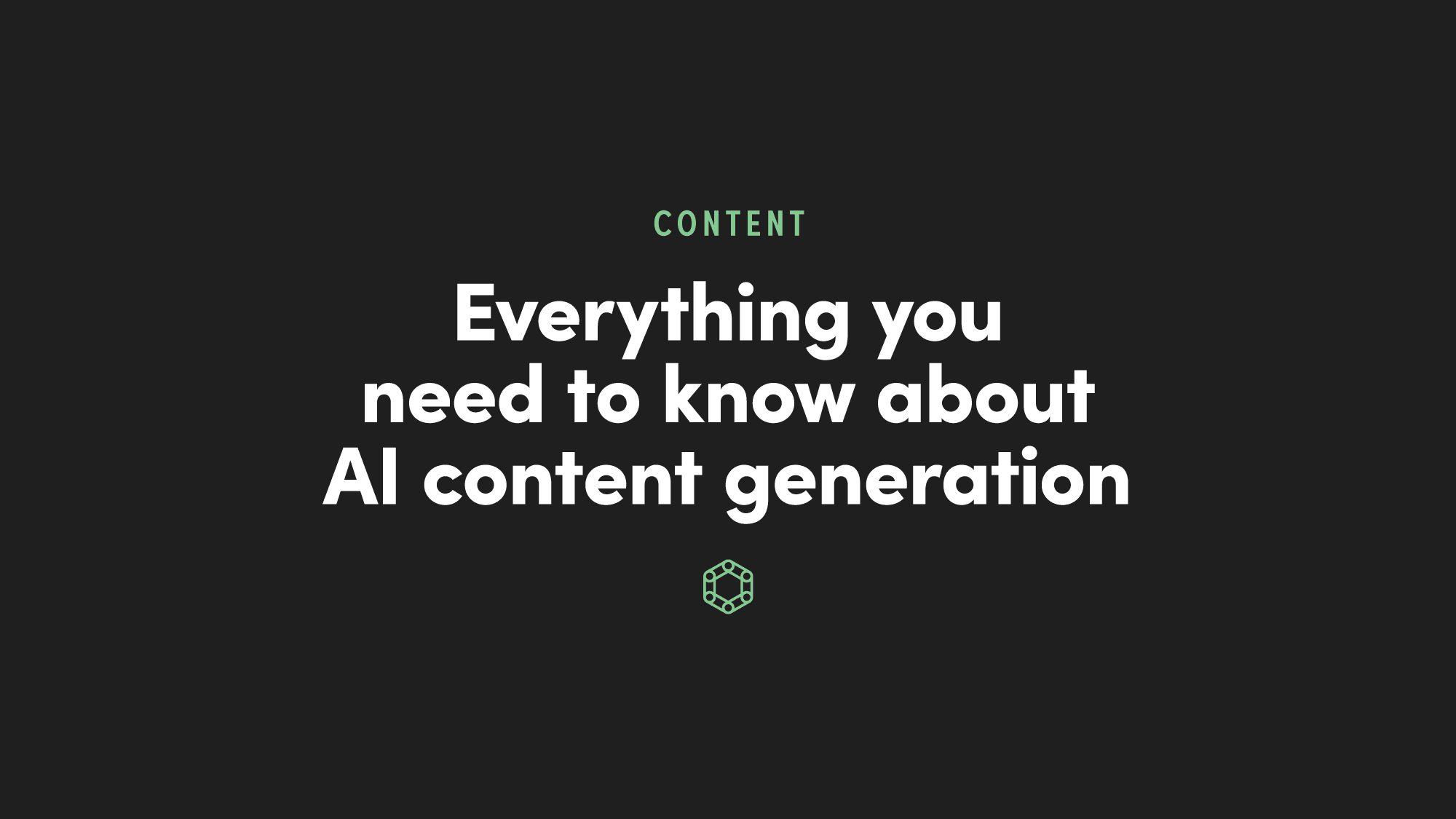 Everything You Need To Know About Ai Content Generation Parkway Digital Everything You Need To Know About Ai Content Generation Parkway Digital