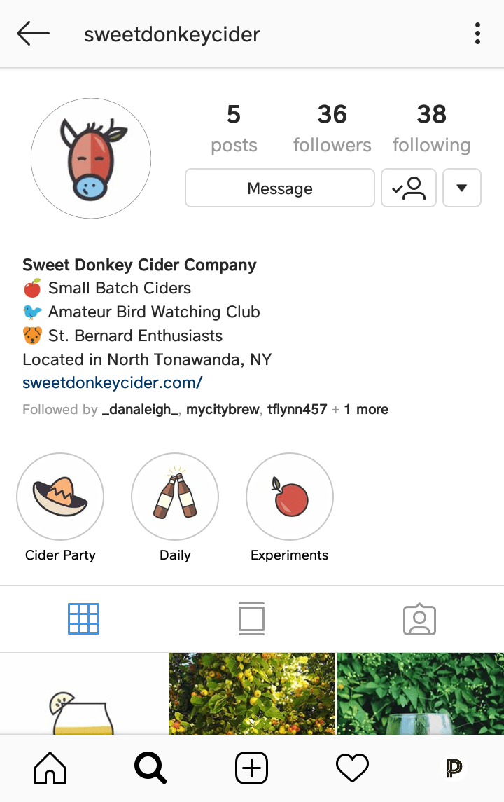 Sweet Donkey Cider on Instagram