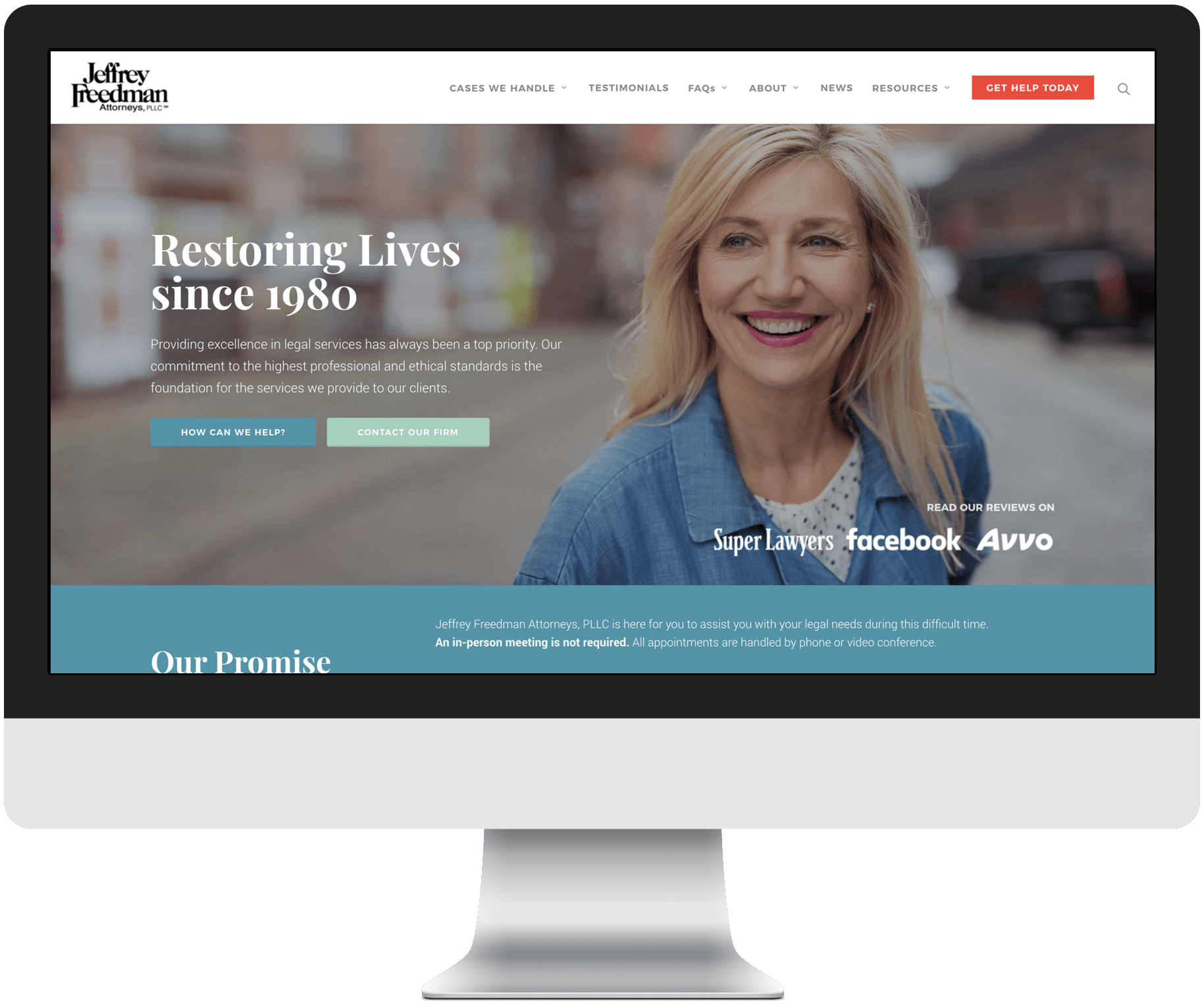 Jeffrey Freedman Attorneys Homepage